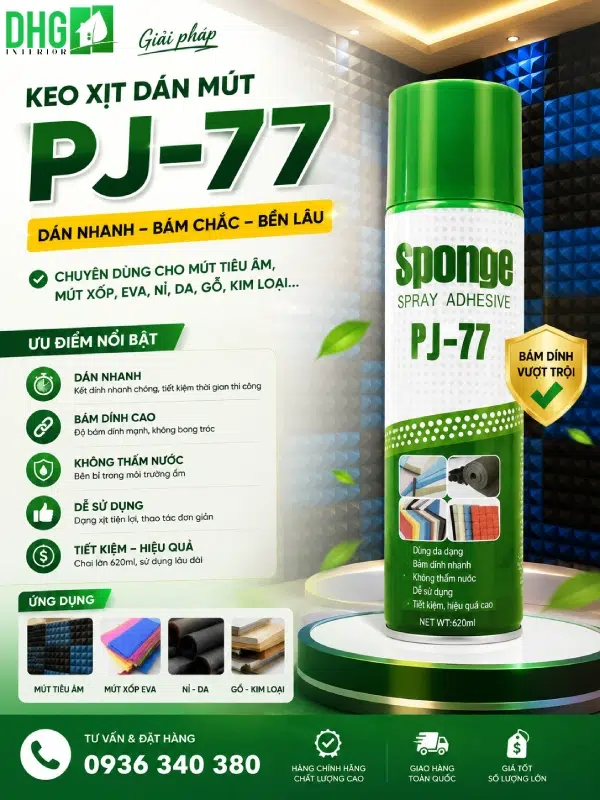 Keo xịt đa năng PJ77