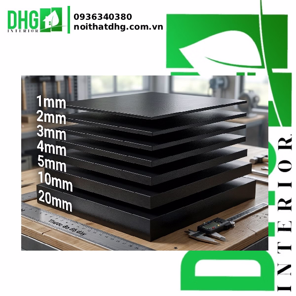 Tấm cao su dày 1mm, 2mm, 3mm, 4mm, 5mm, 10mm, 20mm