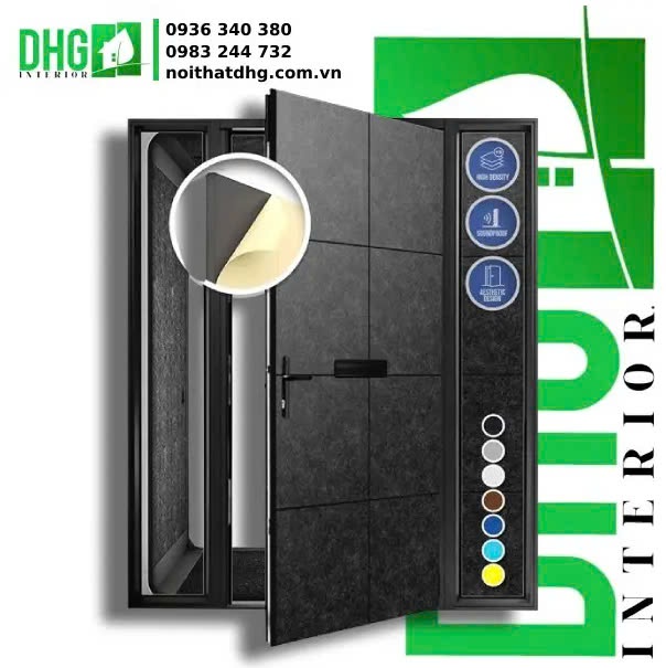 Cửa Cách Âm: Lựa Chọn Bắt Buộc Cho Không Gian Hiện Đại