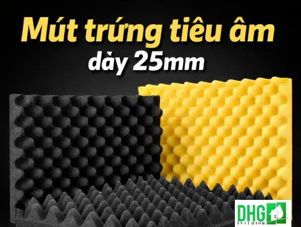 Mút Trứng Tiêu Âm Dày 25mm