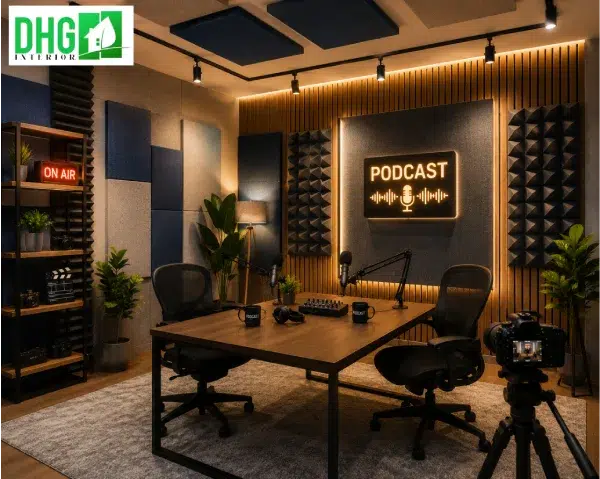 Phòng Podcast chuyên nghiệp