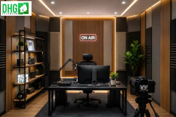 Thi Công Tiêu Âm Phòng Livestream, Studio Và Podcast