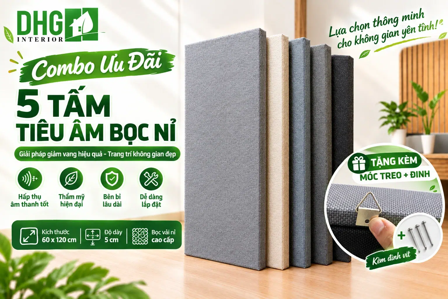 Combo Uu Dai 5 Tam Tieu Am Boc Ni